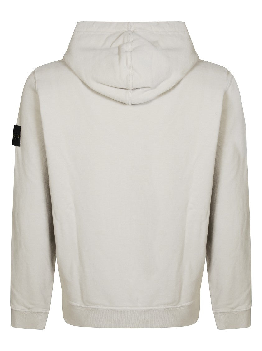 Stone Island Classic Design Hoodie With Drawstring