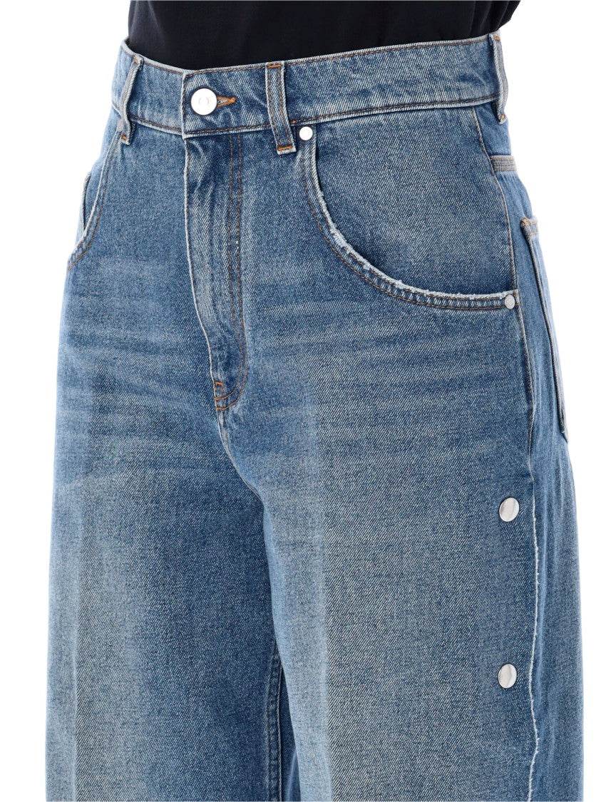 Stella Mccartney Blue Snap Denim