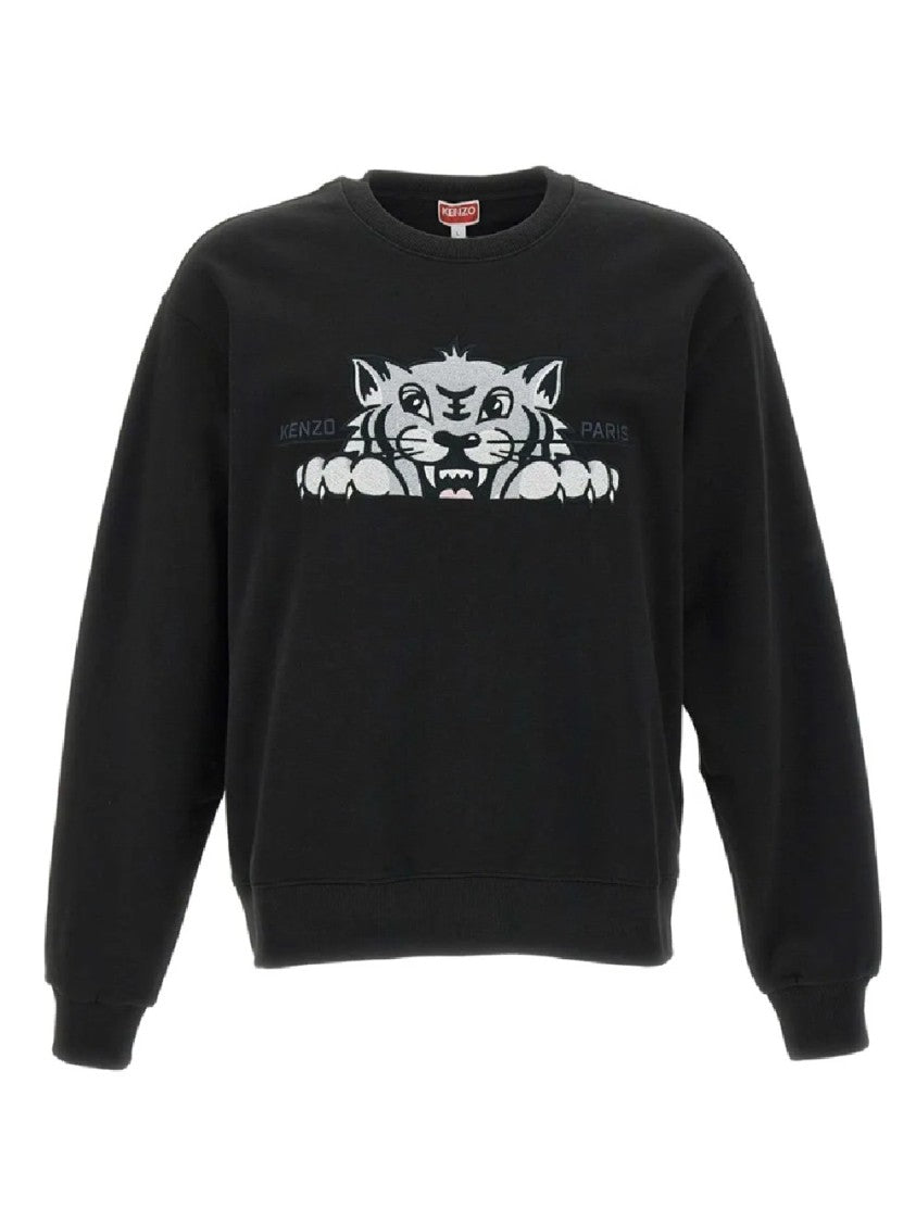 Kenzo Tiger Graphic Black Sweatshirt