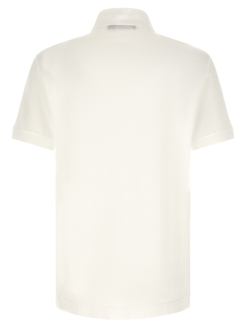 Dolce & Gabbana Logo Plate Polo Shirt