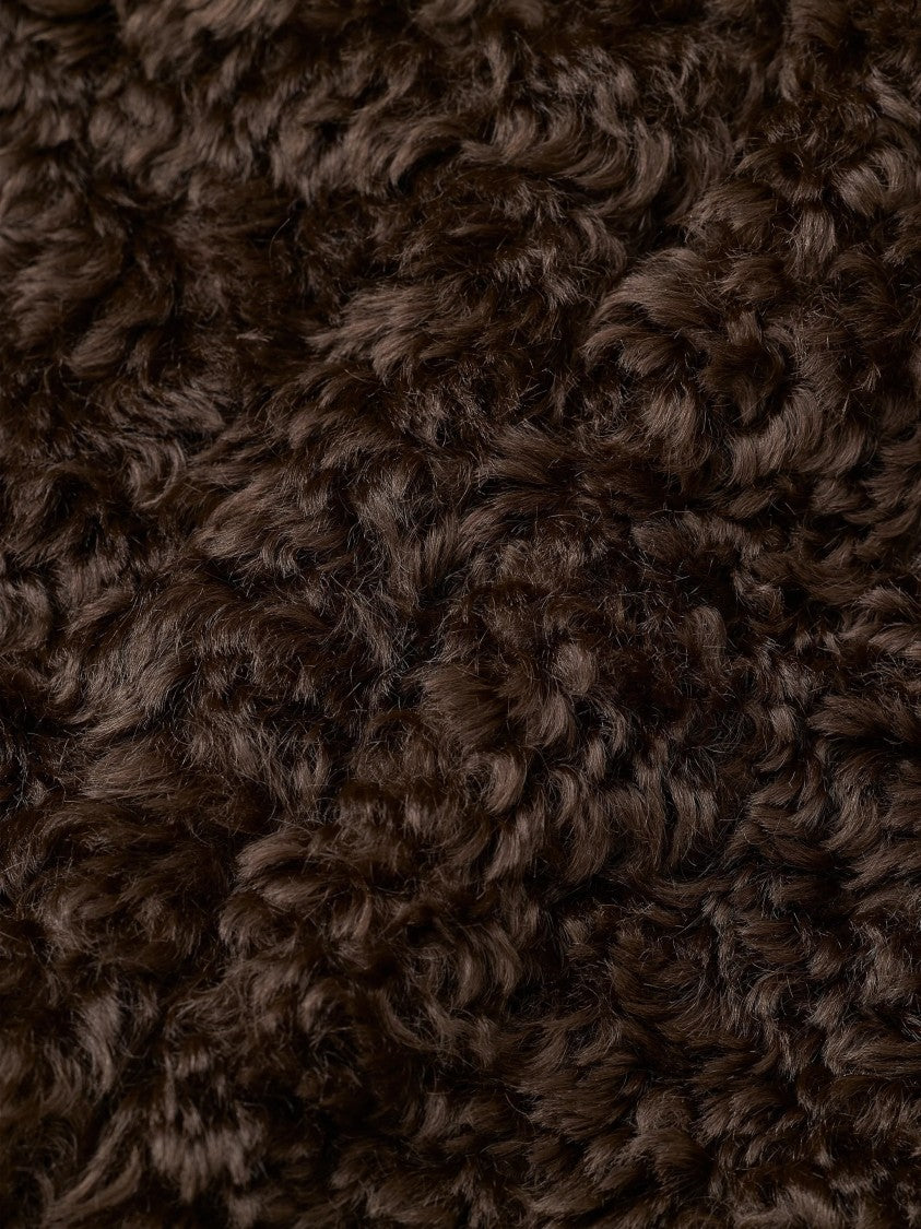 Closed Curly Faux Fur Relaxed Jacket