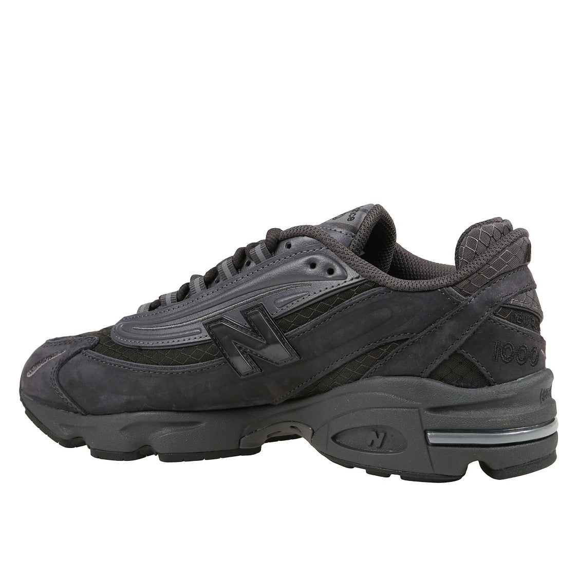 New Balance Leather-Textile Sneakers