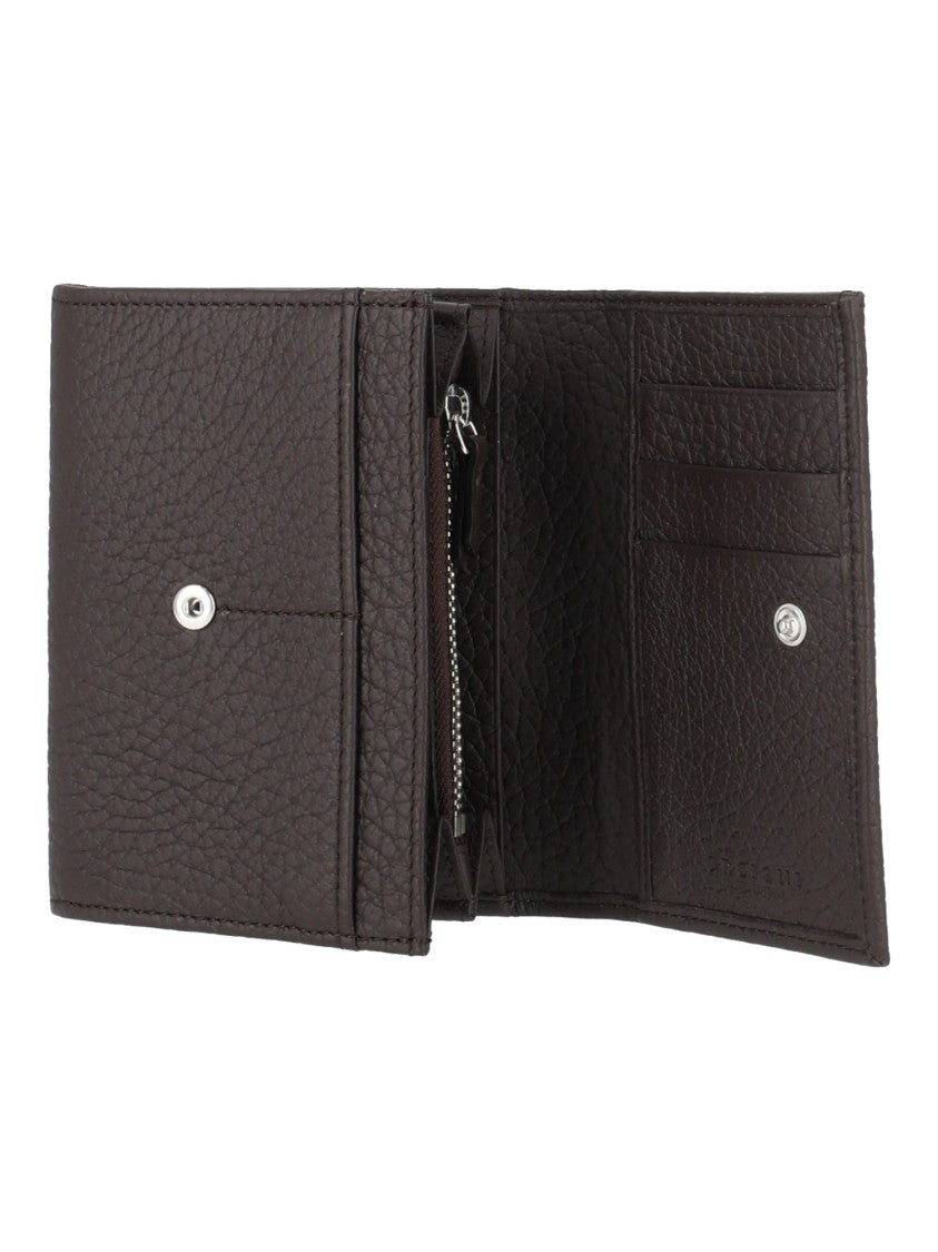 Claudio Orciani A Busta Piccolo Soft Pebbled Leather Small Wallet