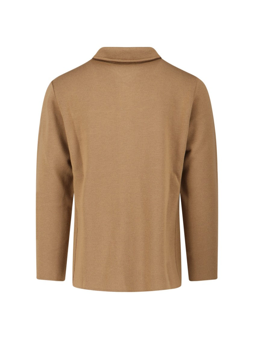 Lardini Virgin Wool Jacket – Beige