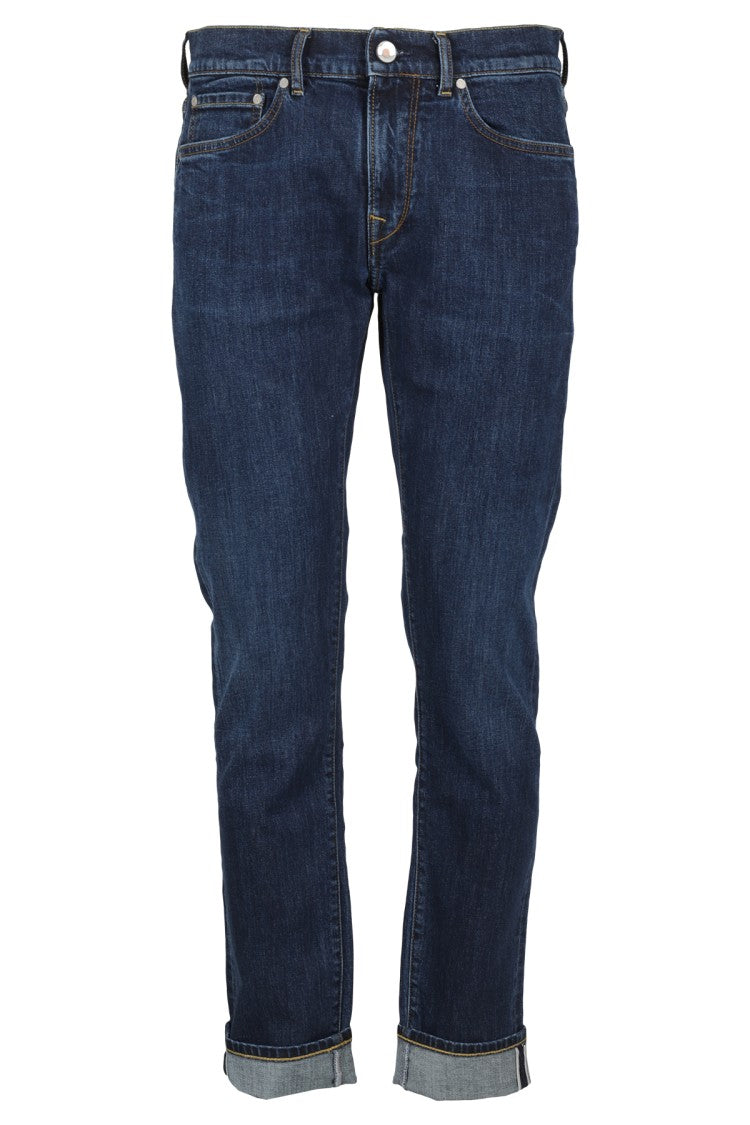 Tela Genova Deep Blue Tapered Jeans