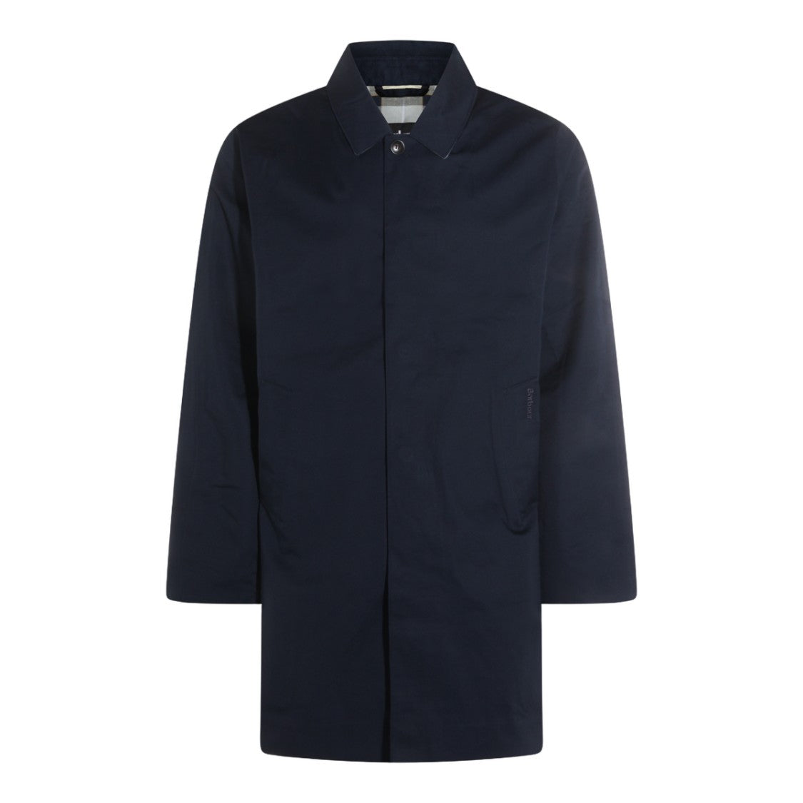 Barbour Straight-Cut Coat With Classic Collar