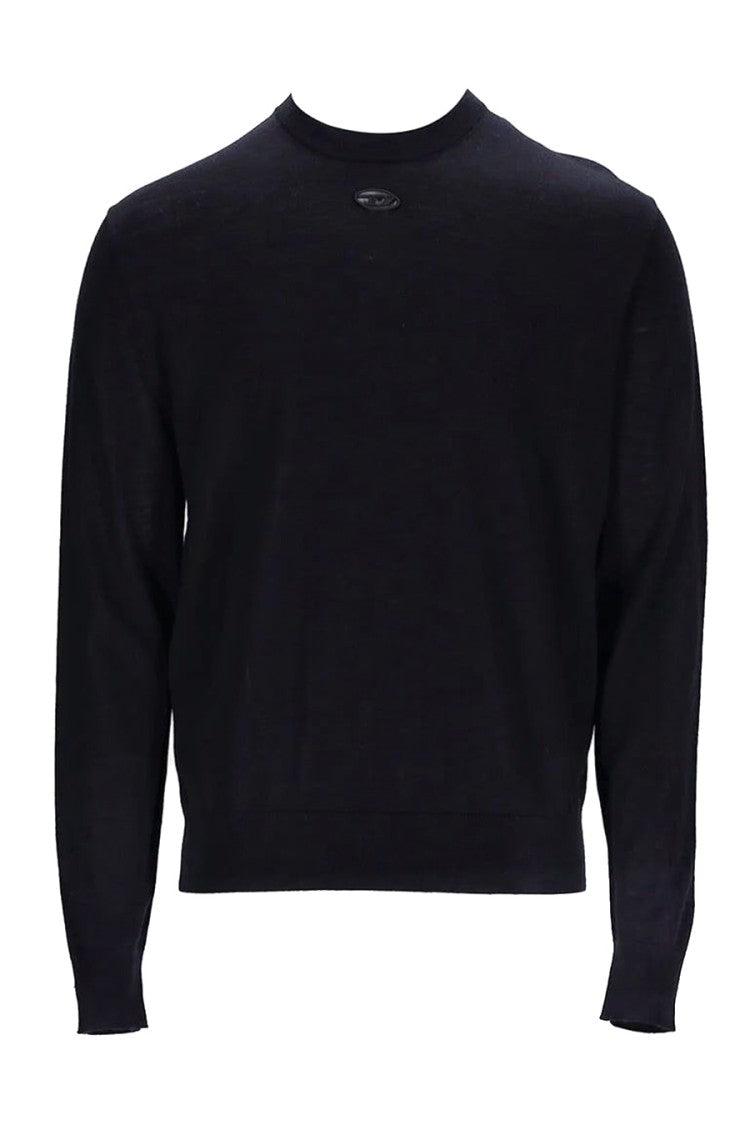 Diesel Multicolor Cotton Knitwear With Classic Crew Neckline