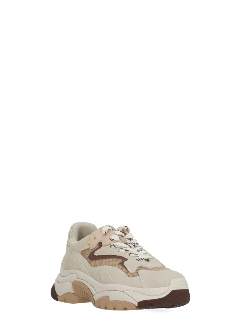 Ash Beige Addict Suede Sneakers