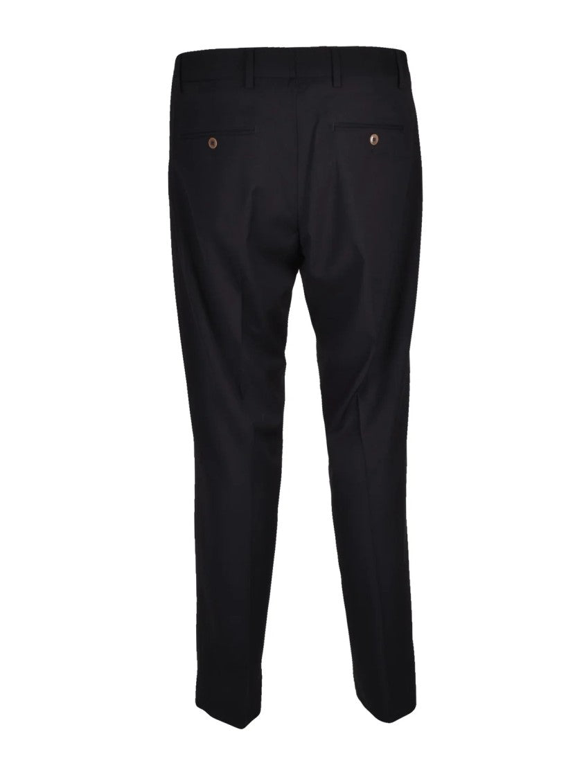 Daniele Alessandrini Slim Trousers - Black