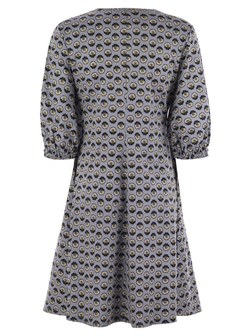 Max Mara Cinghia - Patterned Cotton Dress