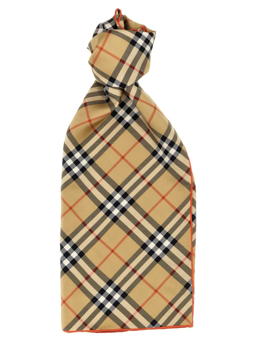 Burberry Check Silk Scarf