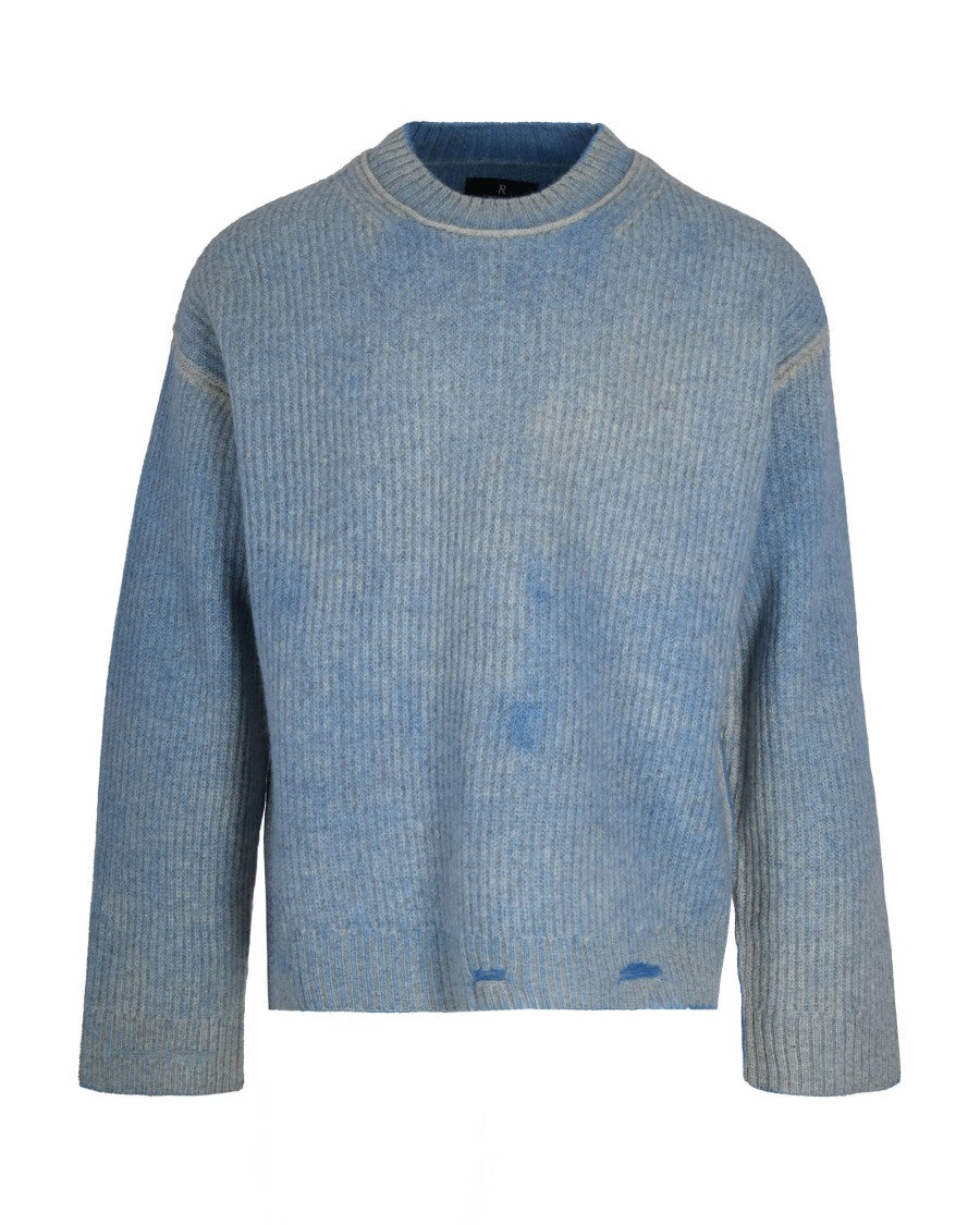 Represent Maglia Reversible Fade Out Knit Cloud