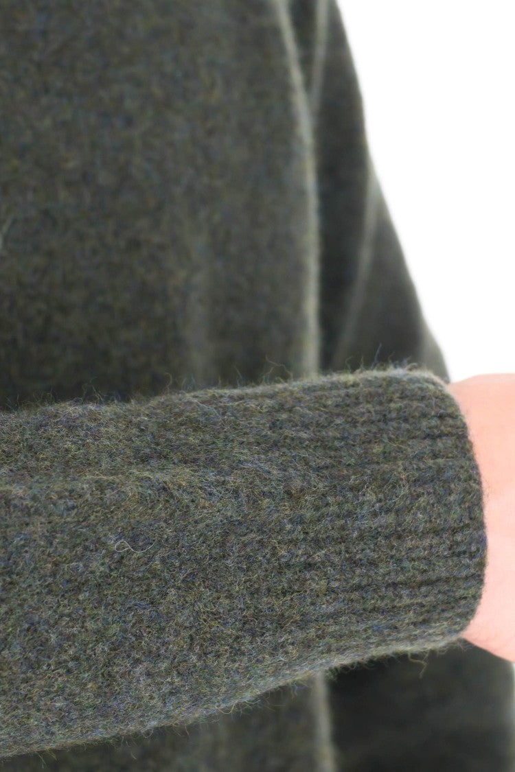 C.P. Company Wool Crewneck Sweater With Central Logo