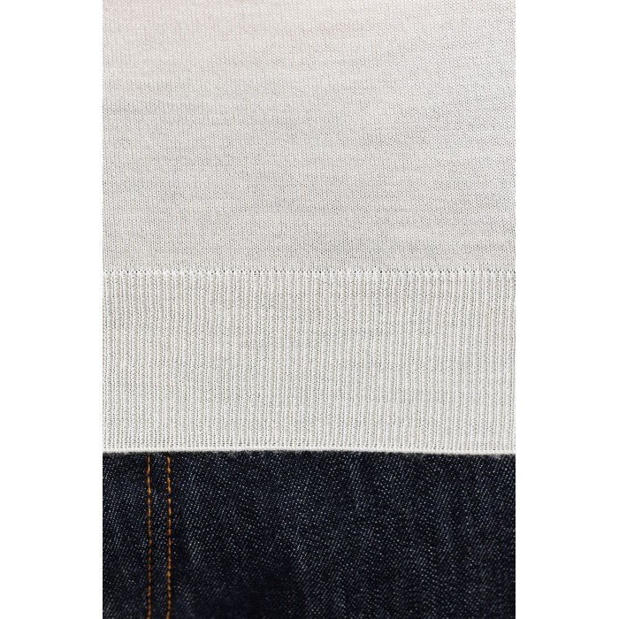 Filippo De Laurentiis Long-Sleeve Crew Neck Sweater In Fine Merino Wool