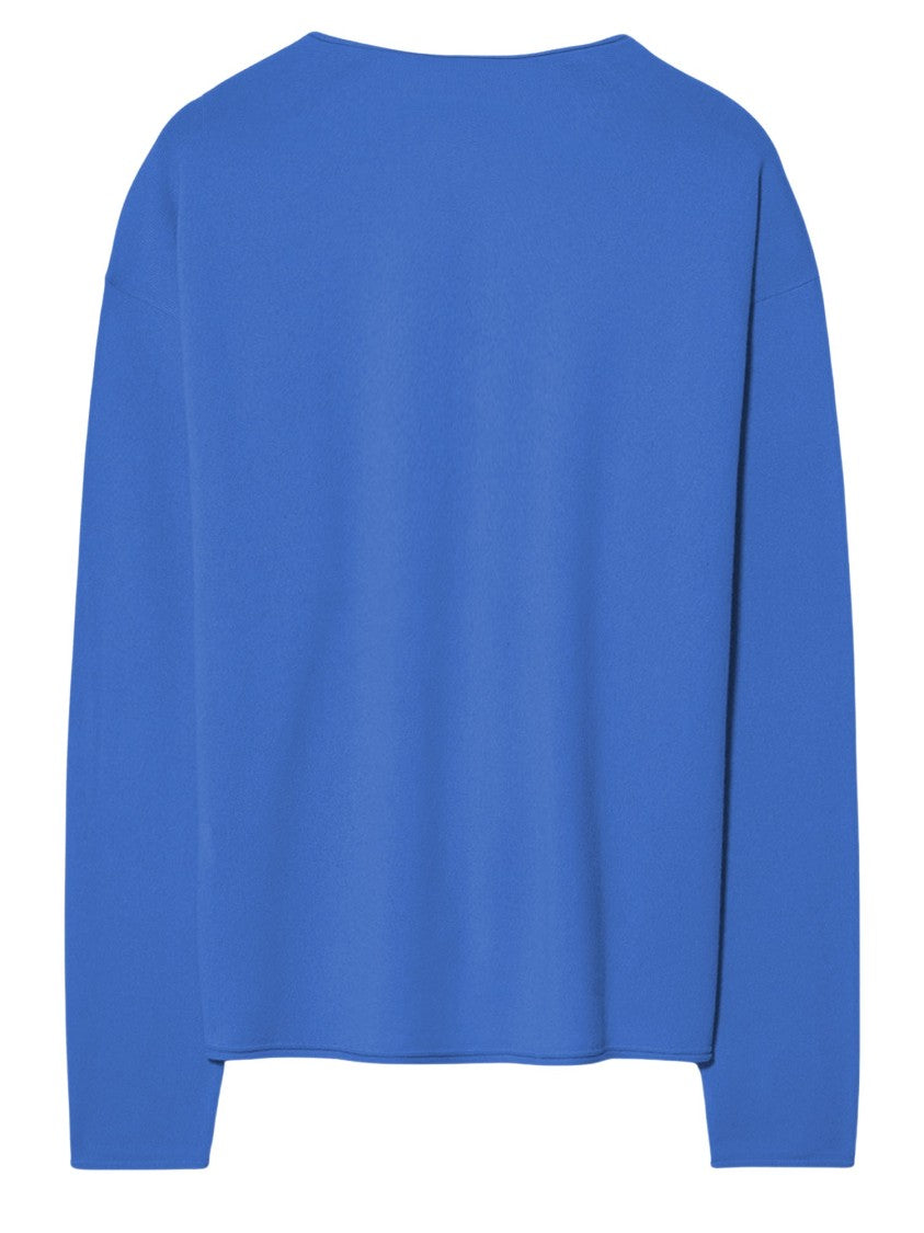 Guest In Residence Oversized Cashmere Sweater With Crew Neck