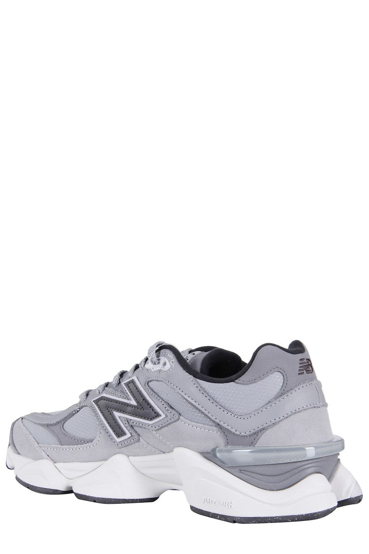 New Balance Slate Grey Suede And Mesh Sneakers