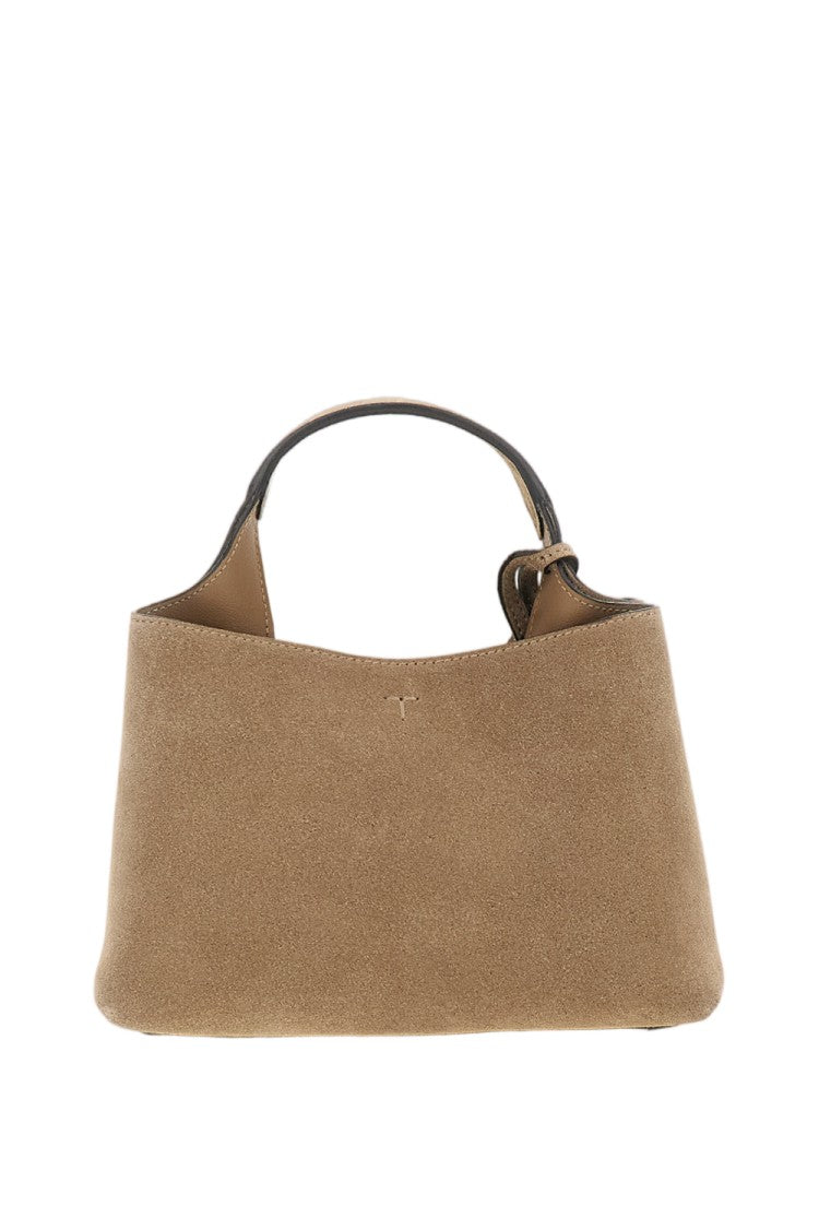Tod's Beige Suede Micro Handbag
