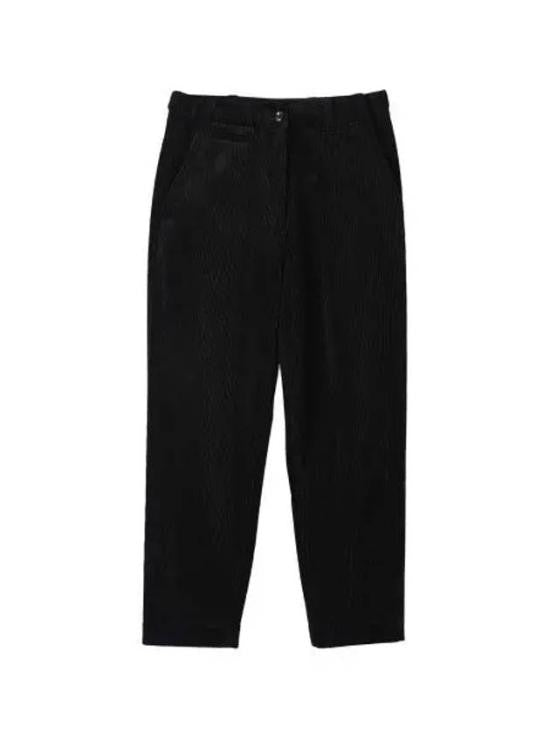 Margaret Howell Tailored Black Straight Pants With Minimalist Design