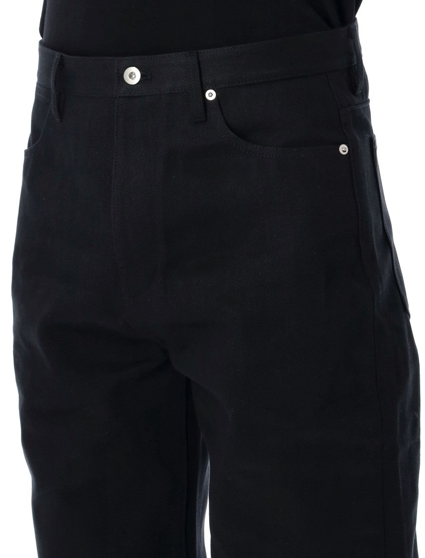 Jil Sander Black Loose-Fit Denim Pants