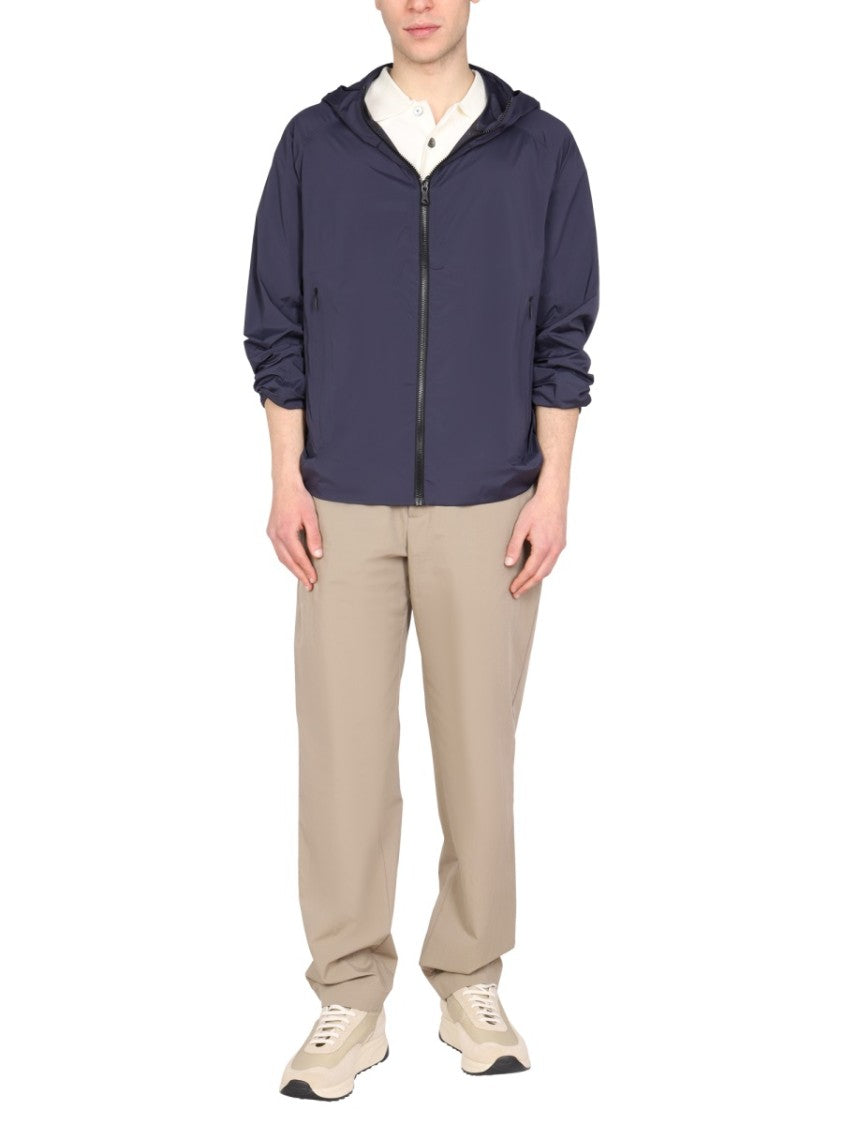 Monobi Tall Hooded Neck Nylon Jacket