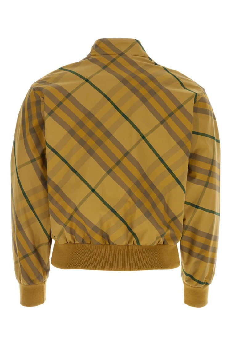 Burberry Embroidered Cotton Bomber Jacket