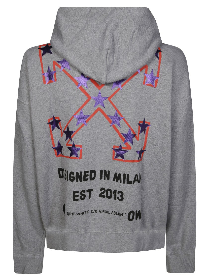 Off-White Vibe Arrow Zip Skate Hoodie