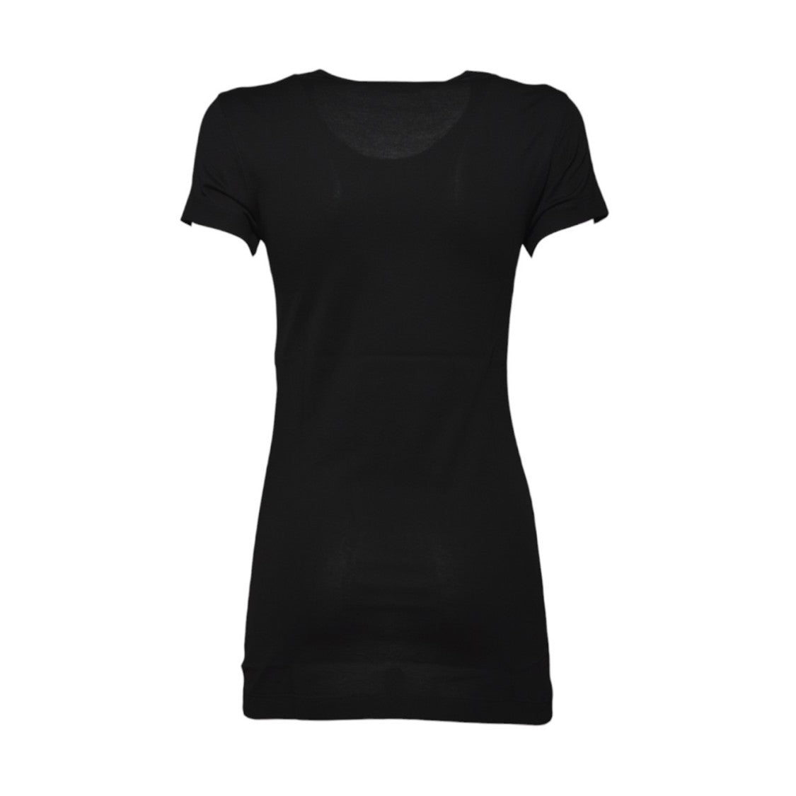 Lemaire Black Cotton Long T-Shirt