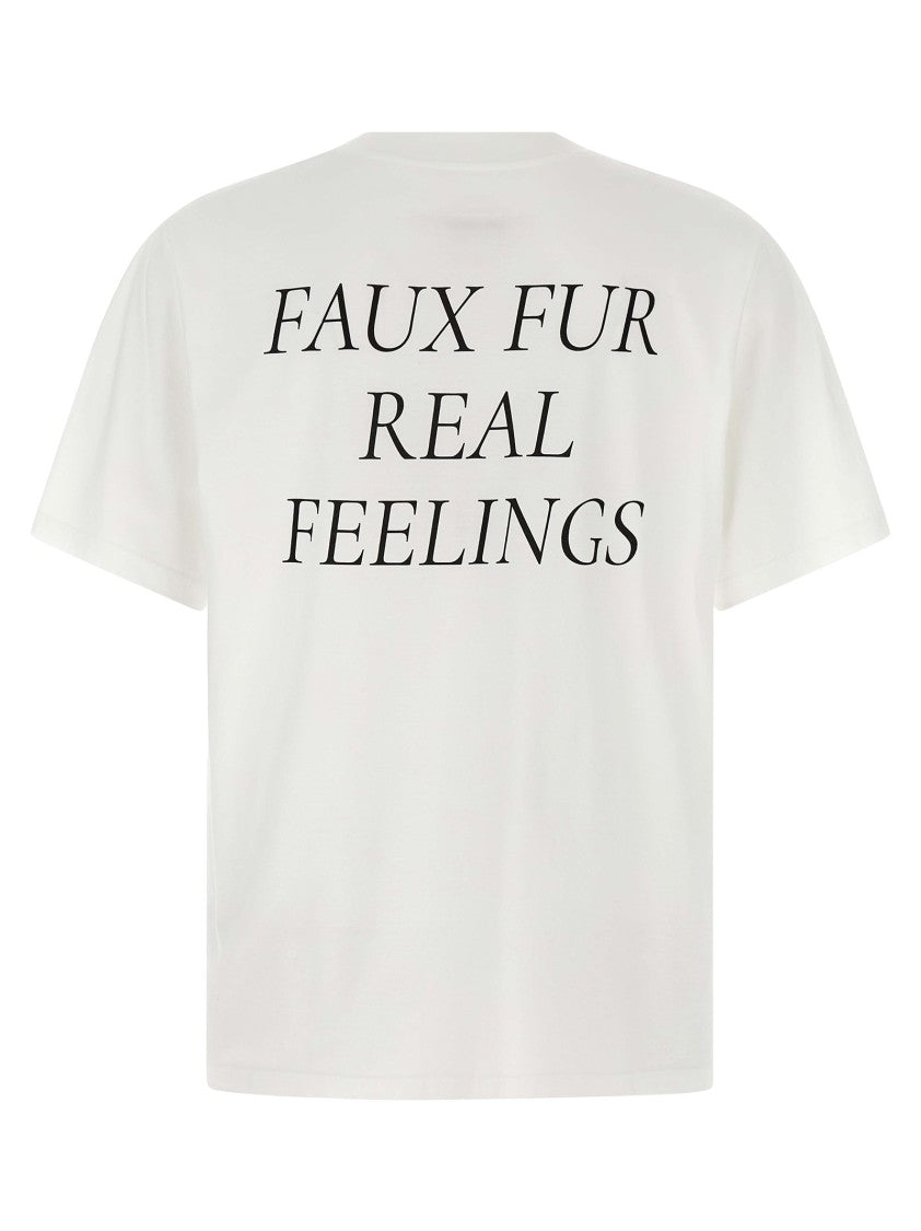 Mm6 By Maison Margiela Cotton Jersey Printed T-Shirt With Crewneck