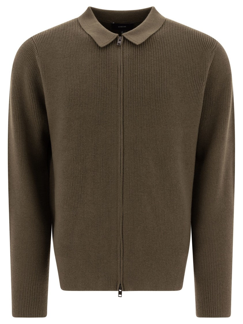 Vince Wool Blend Cardigan