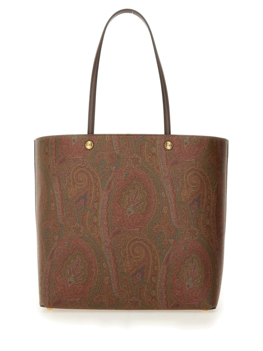 Etro Paisley Patterned Shopping Bag