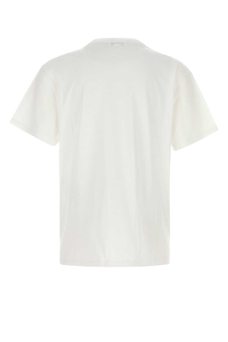 Alexander Mcqueen White Cotton T-Shirt