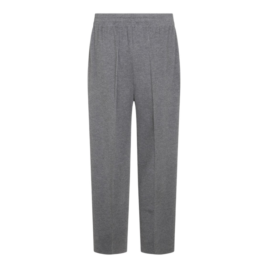 Malo Straight-Leg Trousers With Relaxed Fit And Vertical Seams