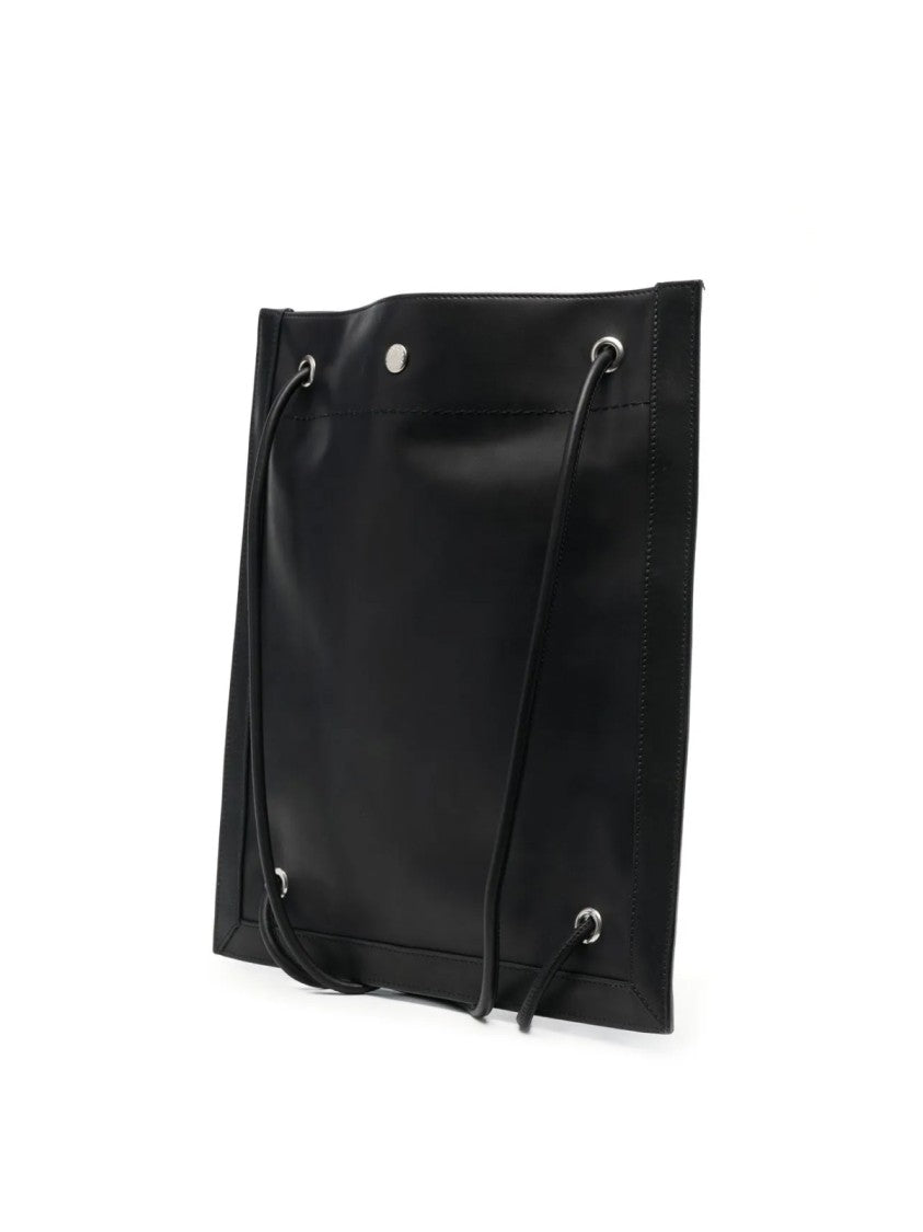 Saint Laurent Universite Logo Flat Crossbody Bag