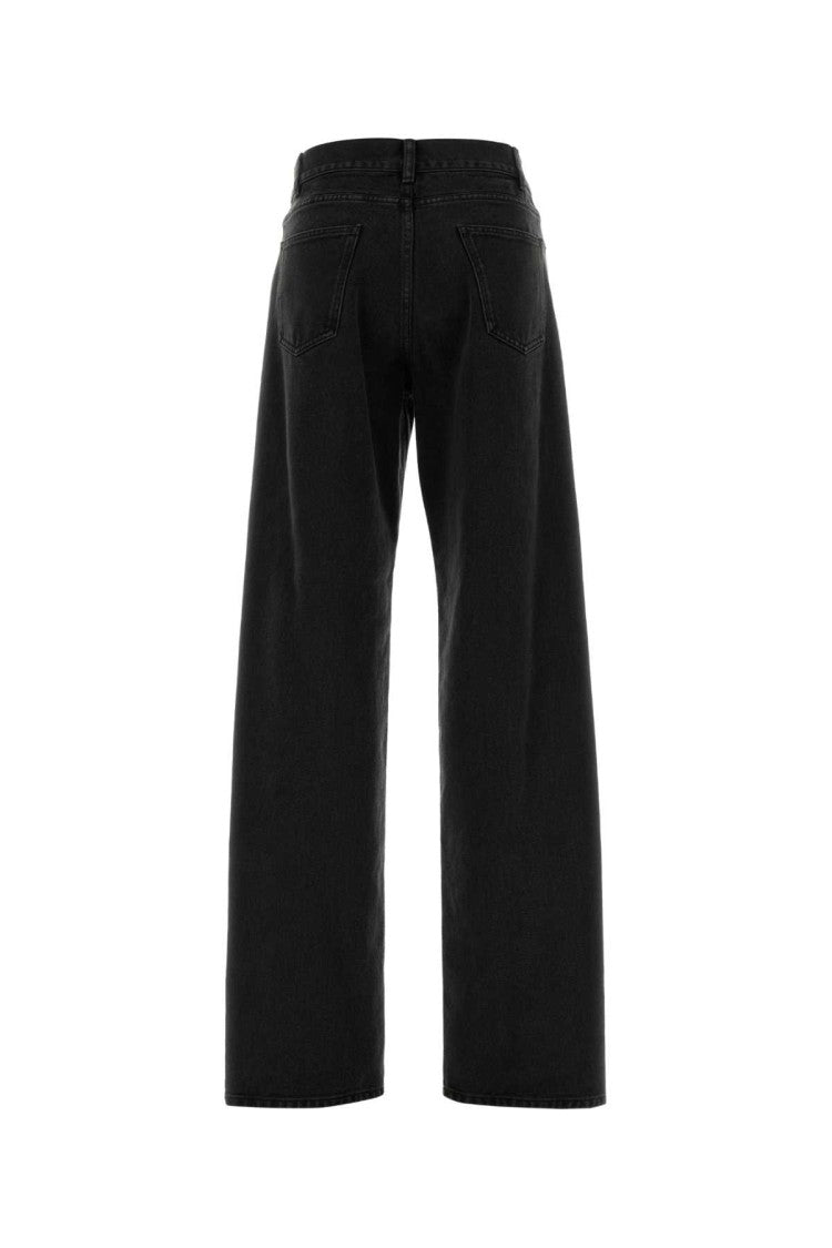 The Row Black Denim Clair Jeans