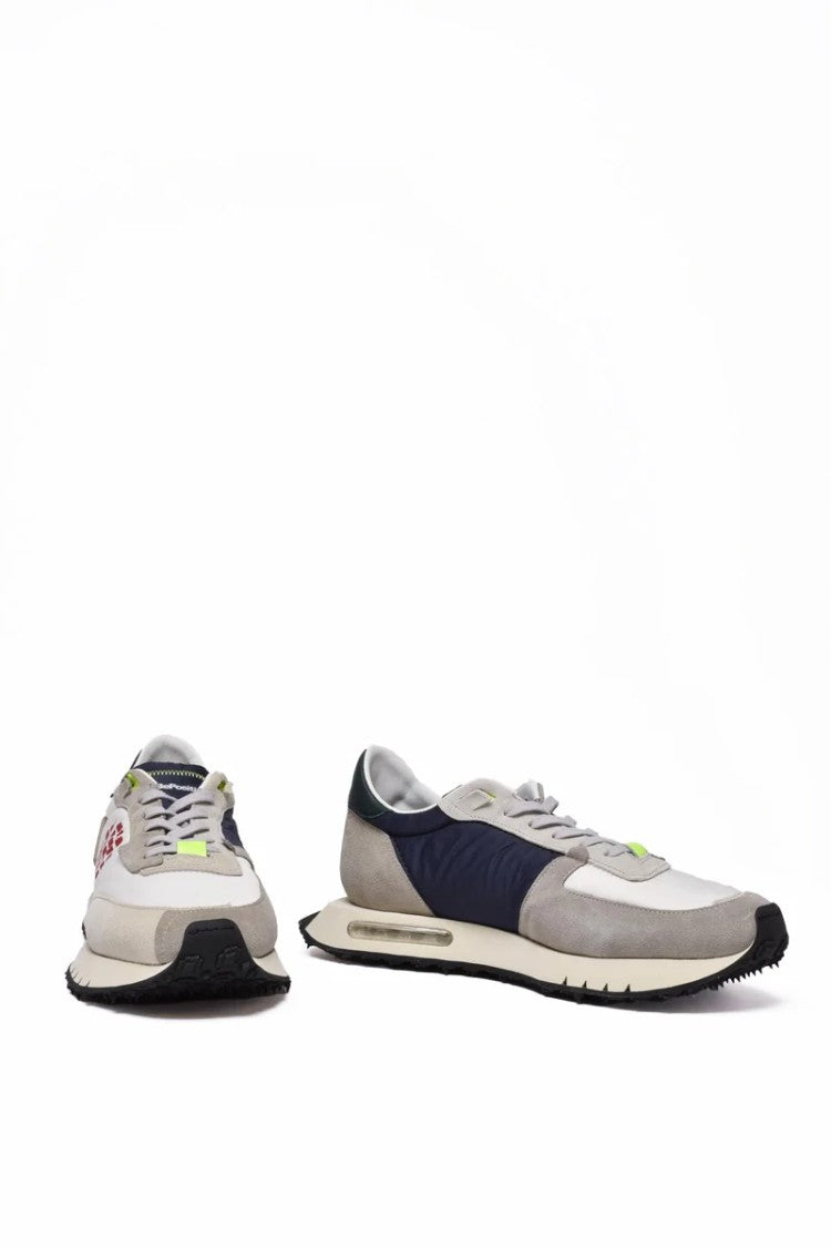 Be Positive Space Race Sneakers - Grey/Blue