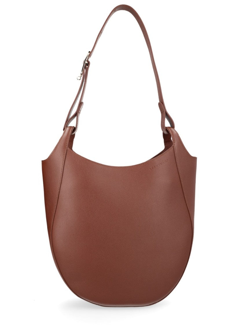 Longchamp Le Foulonné Crescent Silhouette Hobo Bag