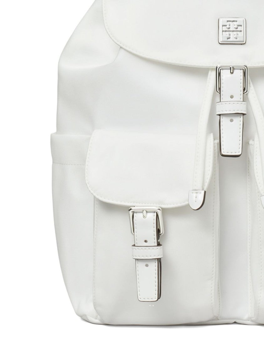 Tory Burch Bucket Bag With Structured Silhouette And Adjustable Straps