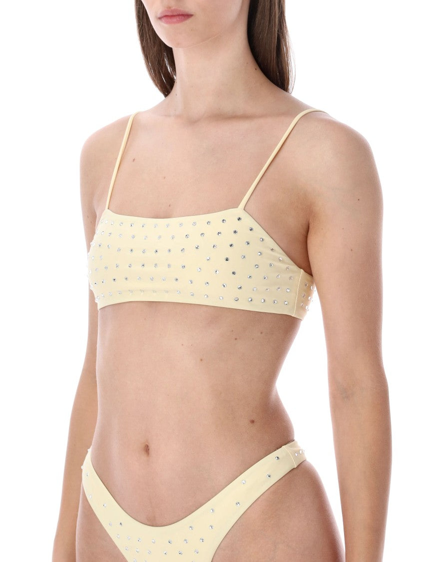 Swim By Di Crystal Bikini Bandeau Embellished Bikini