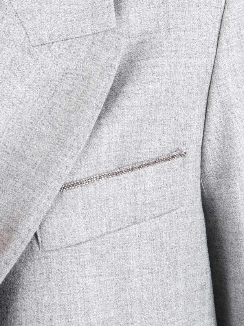Peserico Tailored Jacket With Notched Lapels
