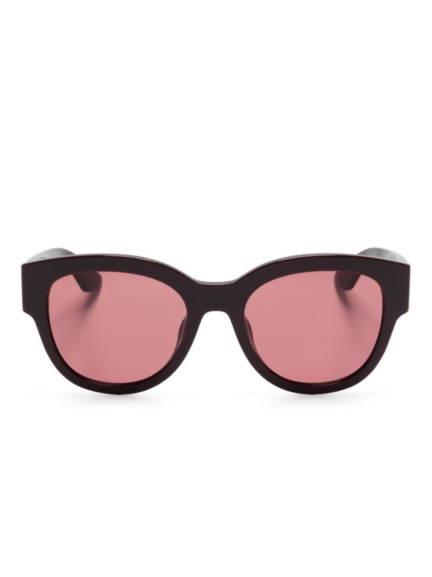 Alexander Mcqueen Bold Violet Frame Sunglasses