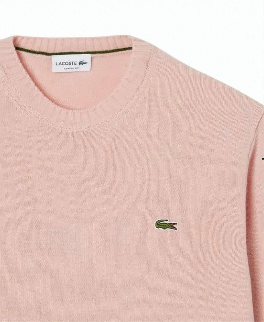 Lacoste Roll-Neck Sweater With Ribbed Detailing