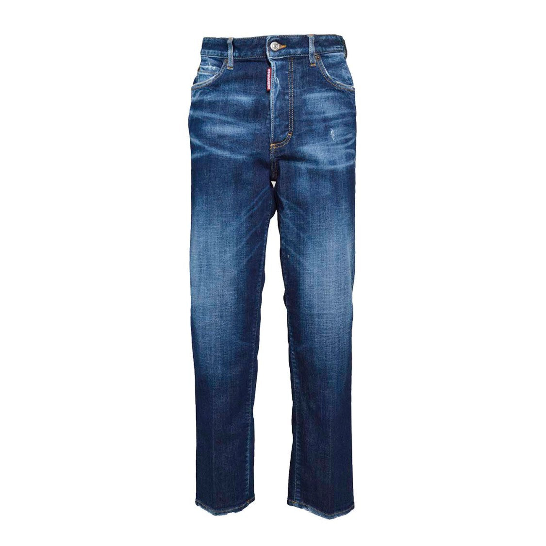 Dsquared2 Boston Dark Basic Blue Denim Jeans