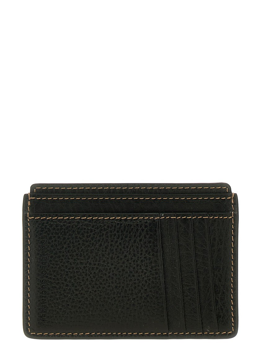 Brunello Cucinelli Leather Cardholder