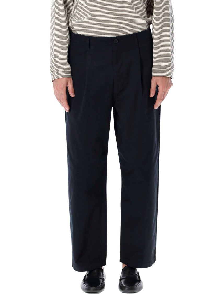 Still By Hand Pleated Chino Tapered Leg Chinos