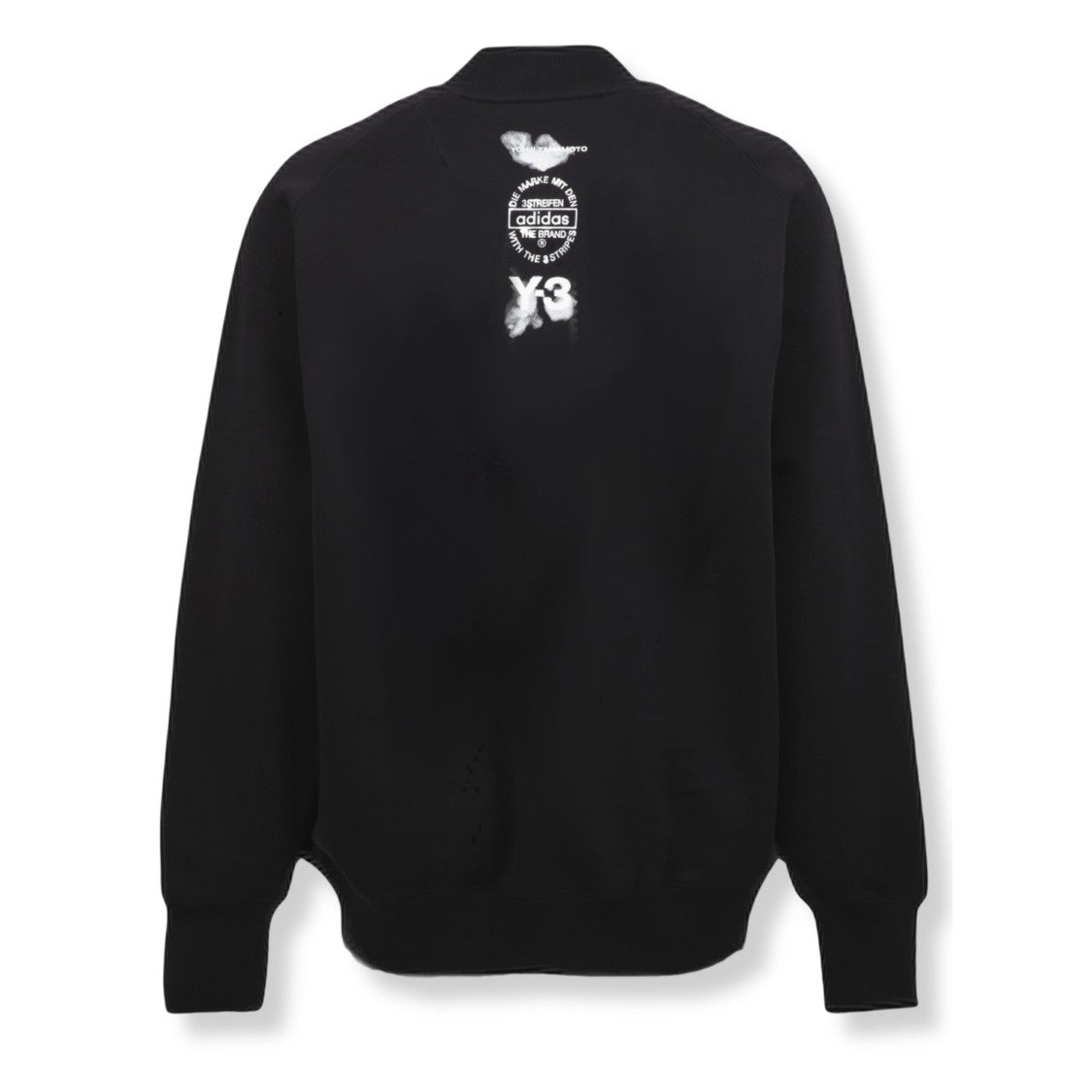 Y-3 Zip-Up Activewear Top With High Collar