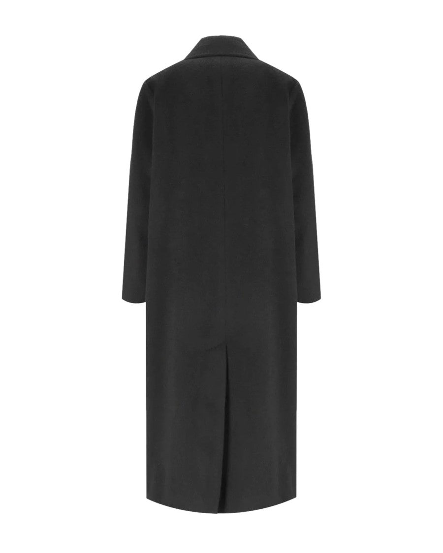 Max Mara Zufolo Coat In Black