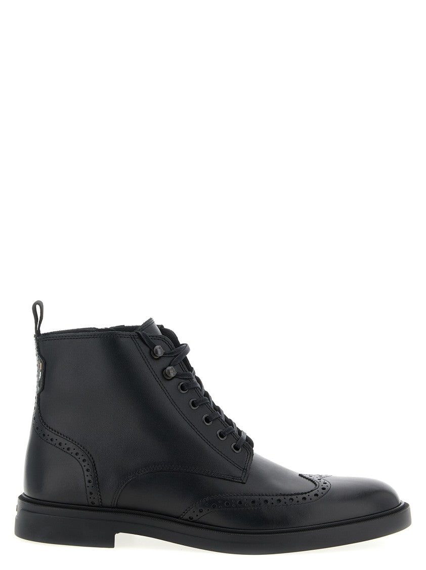 Hugo Boss 'Calev_Halb' Combat Boots