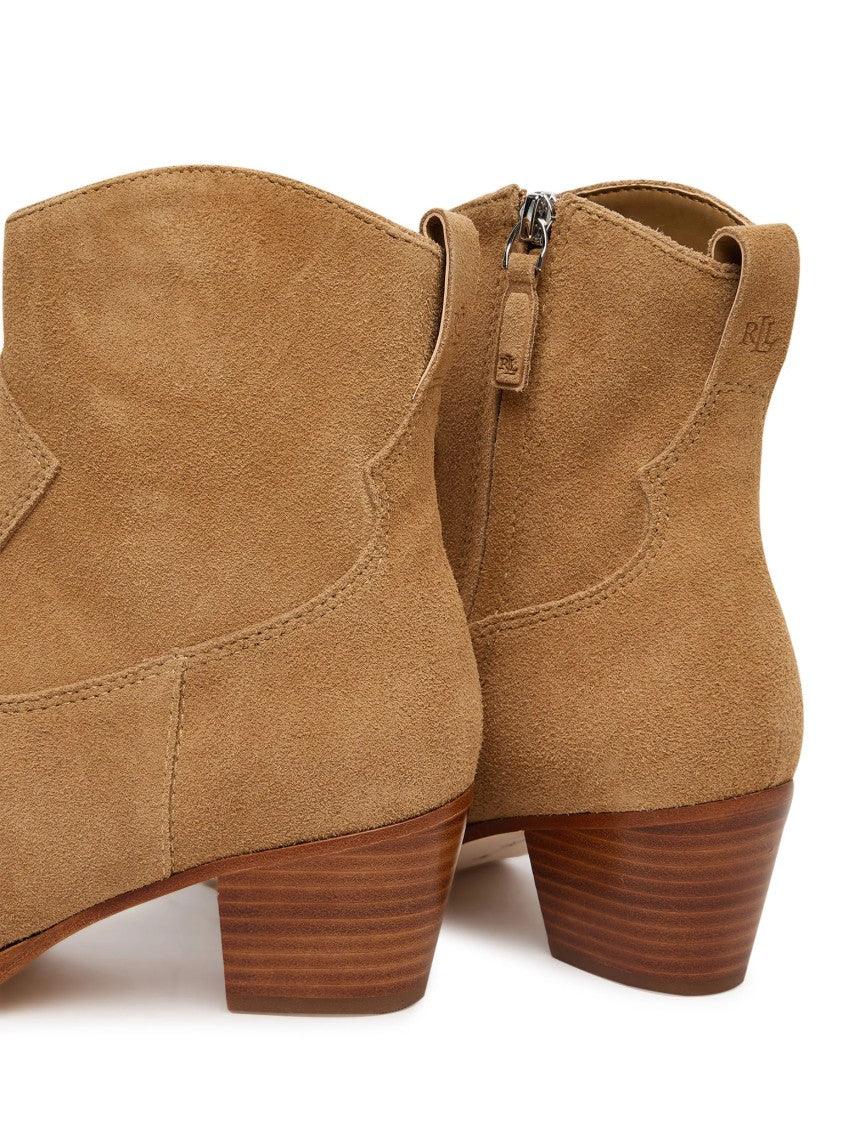 Lauren Ralph Lauren Refined Ankle Boots With Classic Design