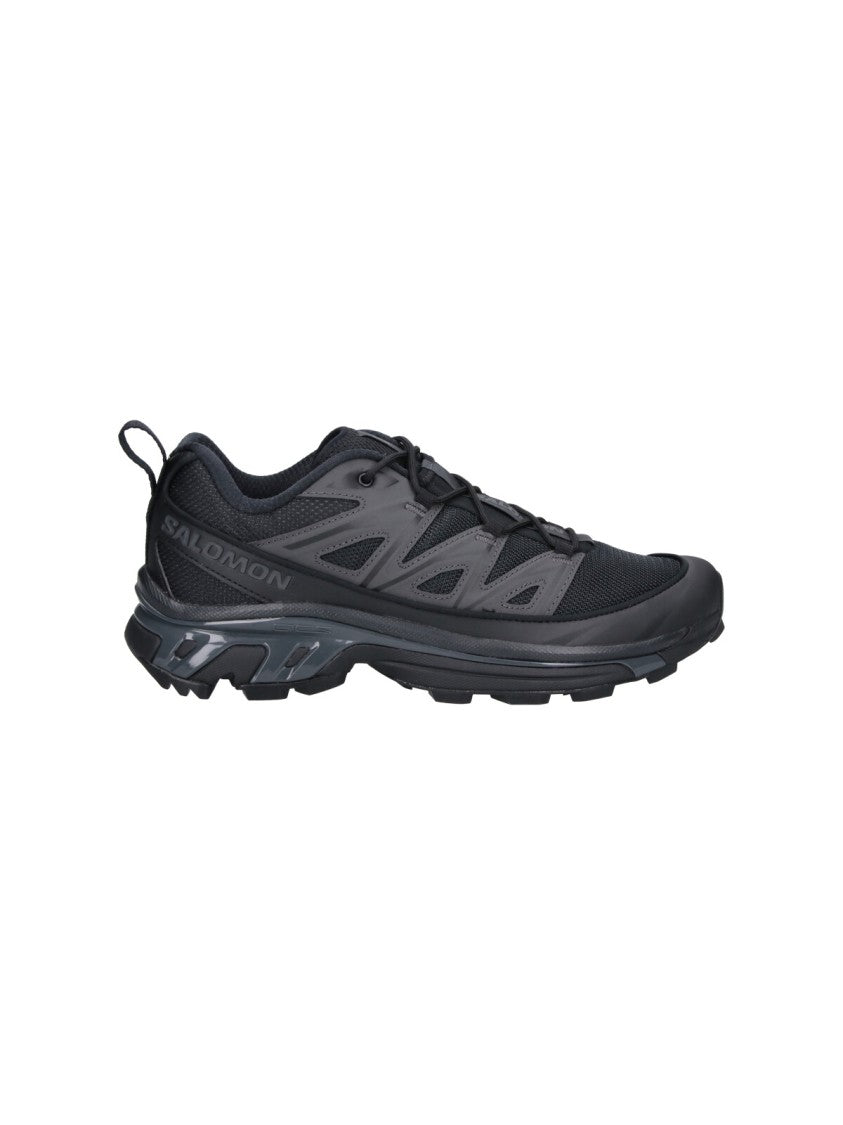 Salomon Black Xt-6 Expanse Calf Leather Sneakers