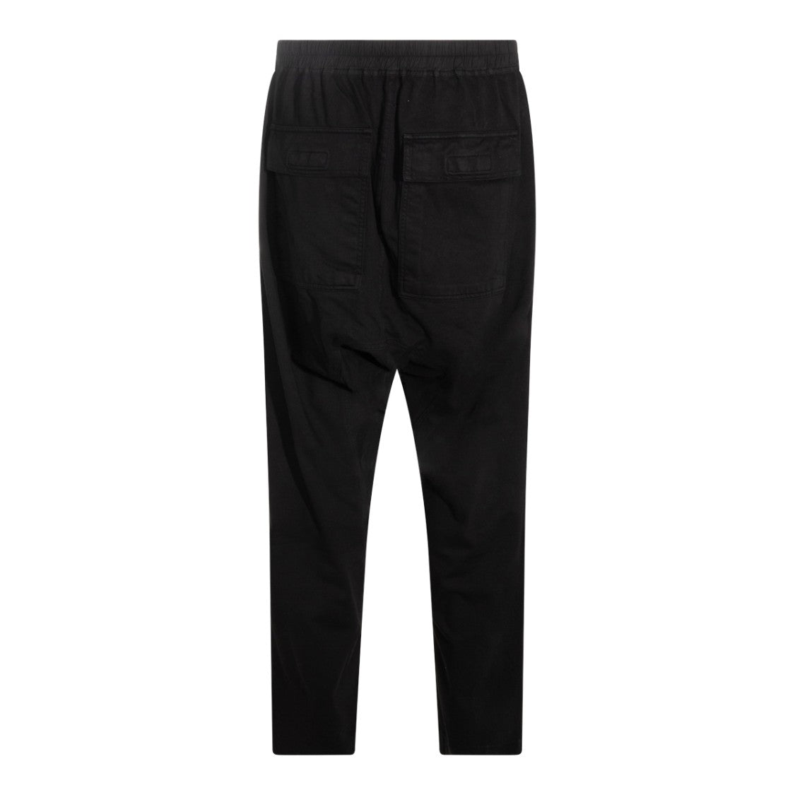 Drkshdw By Rick Owens Black Cotton Cargo Pants
